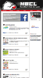 Mobile Screenshot of handball-lyon.com